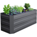 Outdoor Large Galvanized Steel Rectangle Vegetables flower garden raised bed